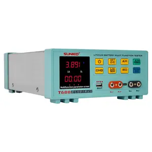 T-688 0-55V Lithium Battery Group Multi-function Tester for Internal Resistance/Voltage/Capacity Testing