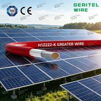 Cable Solar Fotovoltaico de Doble Núcleo de 4 mm, Cable de Alimentación de 6 mm², Cobre Estañado XLPO, Rollo de 100 Metros con Certificación TUV para Uso Industrial