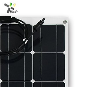 Alta eficiencia panel solar 100 W 18 V mono flexible panel solar de película fina - Product Image 4