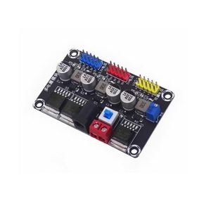 Module de réduction de tension réglable DC7-25 à DC3.3V/5V LM2596, module stabilisateur de puissance pour les expériences de véhicules intelligents - Product Image 1