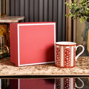 Ensemble de café en porcelaine fine de style palais français de luxe, idéal pour offrir – Nouvelle collection très prisée - Product Image 3