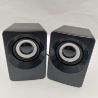 Pencahayaan RGB Subwoofer Laptop Komputer Keras OEM Speaker Rumah Mobil Mini USB 2.0 Kustom Portabel
