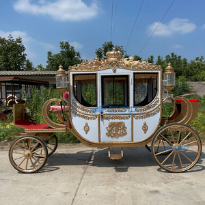 Transport Spécialisé : Chariot Royal Blanc à Chevaux, Chariot Sans Chevaux, Chariots Électriques Personnalisés à Vendre - Product Image 2
