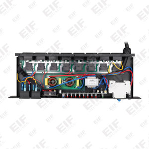 DR338 เครื่องจ่ายไฟแบบติดตั้งบนแร็ค 8 ช่อง รุ่น Professional พร้อมจอแสดงผล LED ดิจิตอล สำหรับงานเสียงระดับมืออาชีพ - Product Image 3