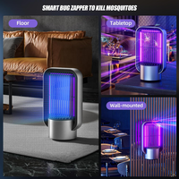HASHONE Elektrische Muggen Killer Lamp LED Licht Muggenmelk Lamp Fly Insect Trap Indoor Outdoor Elektrische Bug Zapper Lamp