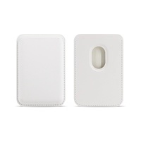 Dompet Kartu Magnetik Super Kuat dari Kulit PU untuk iPhone 15 14 13 12 Pro Max Mini, Slot Kartu, Casing Ponsel