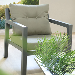 Ensemble de patio en aluminium, meubles d'extérieur de villa, cadre en aluminium, canapé de jardin, <span class=keywords><strong>palette</strong></span> d'oreillers - Product Image 5