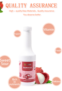 <span class=keywords><strong>น้ำเชื่อม</strong></span>เนื้อลิ้นจี่พรีเมียมสำหรับท็อปปิ้งขนมและสมูทตี้-พร้อมใช้งานได้รับการรับรองฮาลาล1.2กก. - Product Image 6