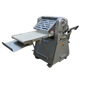 Full Automatic Puff Pastry Dough Sheeter Processing Bread Press Crisp Machine