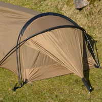 Tente bivouac ultralégère 4 saisons pour 1 personne, imperméable, compacte, sac de bivouac individuel pour le camping, la randonnée, la survie tactique