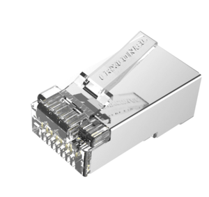 8p8c Rj11 Rj45 Plug Utp Ethernet Cat6/Cat5e Pass Through Connecteur Cristal Connecteur Cat7/Cat8 Rj45 - Product Image 3