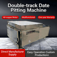 Fabriekslevering 1500W Dubbelbaans Dubbelrail 304 RVS Dadelontpitter voor Fruit en Groenten 220V/380V