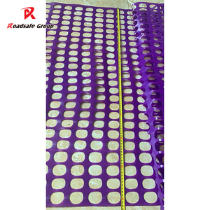 Tùy chỉnh 100gsm cam độ bền kéo nhựa lưới an toàn hàng rào lưới chống UV xây dựng hàng rào cảnh báo giao thông hàng rào - Product Image 3