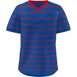 新スタイル男性フリーデザインプリント野球ジャージー昇華屋外アメリカ野球ジャージー - Product Image 1