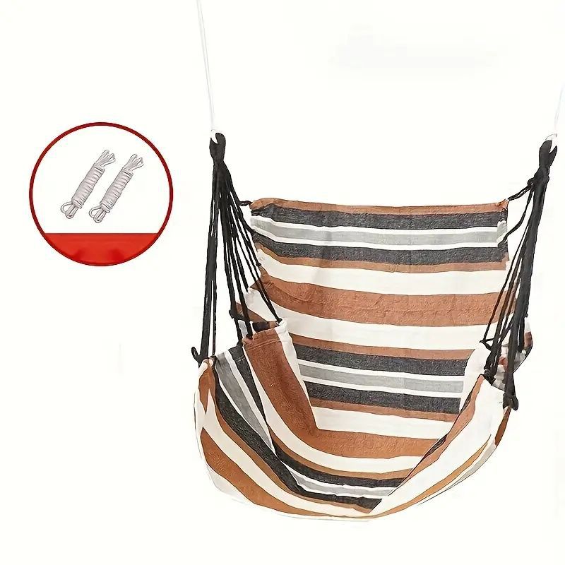 Coffee hanging chair rope storage bag