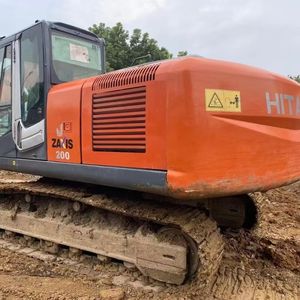 Nouveau prix pour l'excavatrice hydraulique sur chenilles HitachiZX200 utilisée en bon état adaptée au creusement de construction/agriculture - Product Image 1
