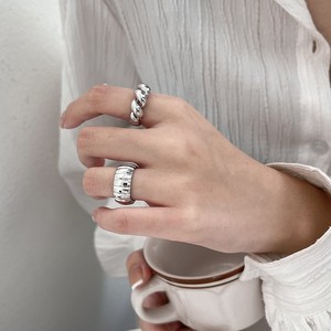 Korean Style 925 Sterling Silver Croissant <b>Open</b> <b>Ring</b> For Women Index Finger Fashionable Unique Design Everyday Wear - Product Image 2