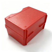 U-S011C Mallette de transport portable en plastique rigide de 12 pouces, moulée par injection PP, pour équipement, avec mousse de protection personnalisable et support OEM