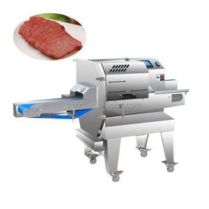 Trancheuse à viande automatique en acier inoxydable 304, machine à découper la viande, épaisseur de coupe réglable, équipement de découpe pour cuisine commerciale - Product Image 4