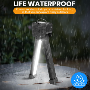 ABS phòng tập thể dục đèn cho đặt ra USB sạc xách tay nam châm LED đèn pin với treo móc làm việc ánh sáng với 180 độ gấp - Product Image 4