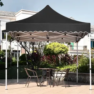 Açık Gazebo 3X3 promosyon 420D gölgelik ağır geçici konut parti olaylar için beyaz çadır