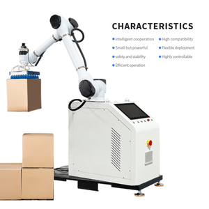 หุ่นยนต์พาเลทไทซ์แบบร่วมปฏิบัติงาน 6 แกน SWJD พร้อม PLC Core รับน้ำหนักได้ 30-50 กก. ระยะเอื้อม 1700-1800 มม. ระบบหุ่นยนต์เคลื่อนย้ายพาเลท - Product Image 4