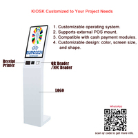 ITK Bill Cash Machine Self Service Touch Crypto Atm Paiement automatique par kiosque avec espèces et cartes Paymen Cash Recycler Machine