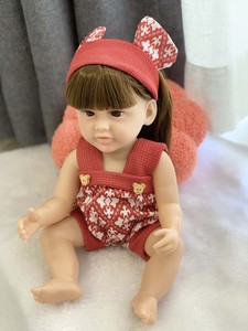 Muñeca Reborn de 18 Pulgadas con Cuerpo de Tela, Puede Convertirse en una Linda Niña de Juguete, Regalo Personalizado - Product Image 2