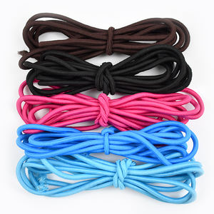 Deepeel EB063 <span class=keywords><strong>5mm</strong></span> * 5m Corde élastique colorée Forme ronde Cordon de tête épais <span class=keywords><strong>Bande</strong></span> extensible décorative Pantalon Vêtements Accessoires - Product Image 1