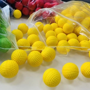 Bolas de Espuma Multicolores para Pistolas de Juguete, Recargas Manuales, Bolas Redondas de Espuma PU para Pistolas de Juguete - Product Image 5