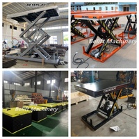 Plate-forme élévatrice de Table à Double ciseaux industriel OEM à vendre avec roues