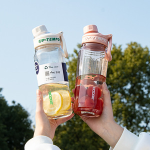 Botella de agua deportiva <span class=keywords><strong>Up</strong></span> <span class=keywords><strong>Tempo</strong></span> Tritan de 1000 ml con filtro para té para fitness al aire libre y viajes - Product Image 1