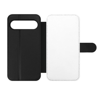 Étui de téléphone vierge en cuir PU pour sublimation avec support et protection d'écran pour Pixel 11 Pro / Pixel 10 Pro XL / 10A