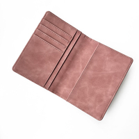 Porte-passeport en PU de haute qualité en cuir PU lisse portable prix porte-documents porte-monnaie porte-passeport personnalisé à bon prix