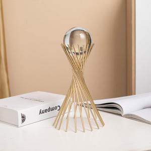 Decorazioni Decorative per la casa Creative a sfera di cristallo in metallo mobile TV e <span class=keywords><strong>soggiorno</strong></span> studio decorazioni d'<span class=keywords><strong>ingresso</strong></span> - Product Image 6