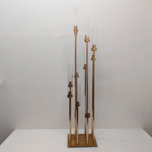 <b>Top</b> Tier Premium Metal Plant Stand Sturdy Heavy Duty Iron Flower Rack For Wedding <b>Table</b> Centerpiece <b>Decor</b> - Product Image 5