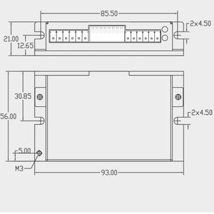 Controlador de Motor Paso a Paso DM430 3A para Motores Nema 17 y 23, con Microstep Digital - Product Image 4