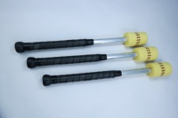 Torche de précision FlameX FT01 |   Outil de jonglage au feu, contrôle supérieur, alliage d'aluminium léger, 430 mm, Poi stable