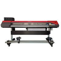 Impresora Eco Solvente de Gran Formato 95% Nueva, Impresora de Inyección de Tinta Roland RF640 RF640A de Segunda Mano con Cabezales de Impresión Dx7 Individuales