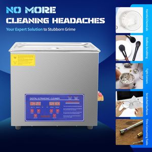 Limpiador ultrasónico <span class=keywords><strong>Tuttlingen</strong></span> de alta potencia 150W 3.0L para piezas de metal, anteojos, gafas de joyería - Product Image 4