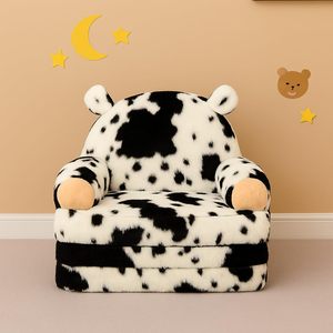 Canapé-lit empilable 3 en 1 pour nouveau-né, <span class=keywords><strong>fauteuil</strong></span> de relaxation doux et assis, avec motif de vache, imprimé en <span class=keywords><strong>mousse</strong></span>, design italien - Product Image 6