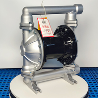 40mm Aluminium Druckluftbetriebene Pumpe für die Förderung Ölhaltiger Flüssigkeiten mit Sedimenten Verschleißfester Pumpenkörper Kugelventile und Sitzungen