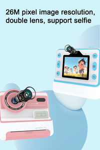 Cámara de foto y video de impresión instantánea para niños con impresora térmica Zero Ink Regalo de cumpleaños - Product Image 3