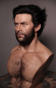 Figura di cera di dimensioni umane per la vendita famoso busto Wolverine celebrità - Product Image 2