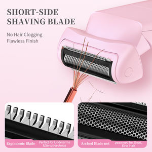 Tondeuse à poils du pubis ergonomique précise, lavable, sûre et sensible, rasoir sans fil pour femmes, tondeuse bikini - Product Image 2