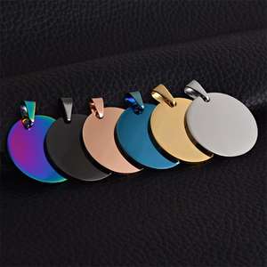 Hot Selling Hersteller Spot Supply Runde Diamant Nieten Kleber Tropfen Legierung Hunde marke Produkte können graviert werden - Product Image 2