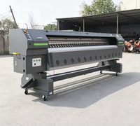 Impresora de gran formato multifunción Signstar C8 de 3.2m con 8 cabezales Konica 1024i de 30pl.