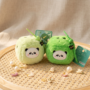 Creative Cartoon <b>Panda</b> Dice Plush Keychain Bag Clip Grabber Doll Boutique <b>Toy</b> Gift Wholesale - Product Image 1