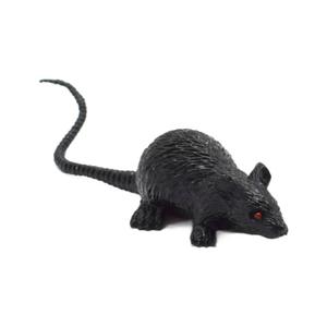 Mini ratón de plástico broma miedo Halloween gato juguete divertido suministros para mascotas - Product Image 5