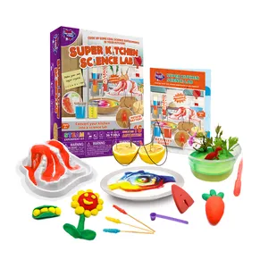 Super Kitchen Science Lab 16 esperimenti bambini che imparano giocattoli e bambini esperienza con i giocattoli da cucina educativi per i problemi chimici